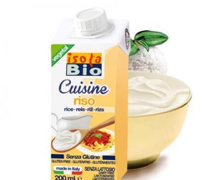 Rýžový krém na vaření a pečení ISOLA BIO 200ml