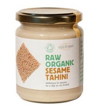Tahini pasta z bílého sezamového semínka - Bio, raw 250g